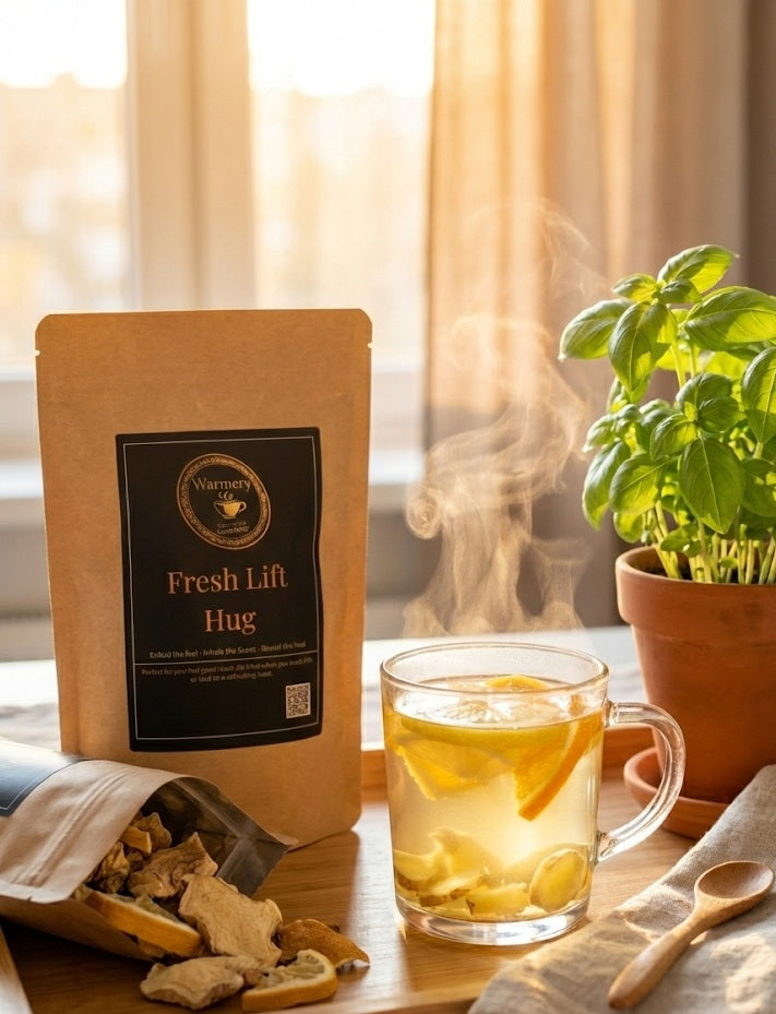 FreshLiftHugWarmery Lemon and Ginger Tea