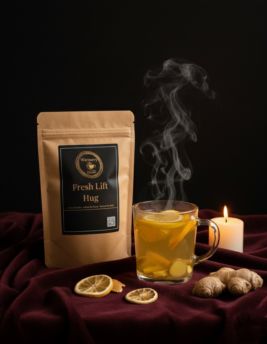 WarmeryLemonandGingerTea
